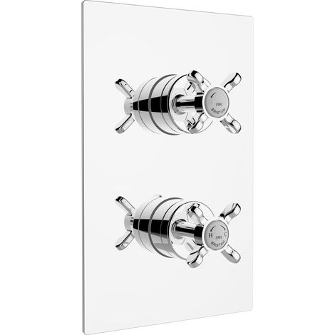 Bristan N2 SHCVO C Recessed Thermostatic Dual Control Shower Valve Edwardian (1/4)