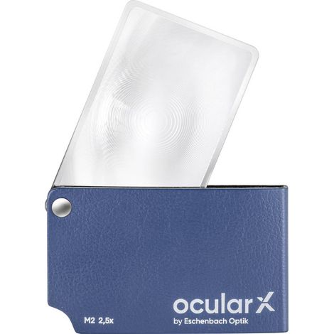 Eschenbach XM0201 ocularX M2 Lente d'ingrandimento portatile Ingrandimenti: 2.5 x Lente: (L x L) 7.4 cm x 4.8 cm