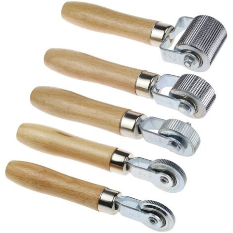 The Lord of the Tools 5pcs Roue de Roulement d'insonorisation de Voiture Outils d'installation Largeur Rouleau 3mm 6mm 12mm 20mm 40mm (1/5)