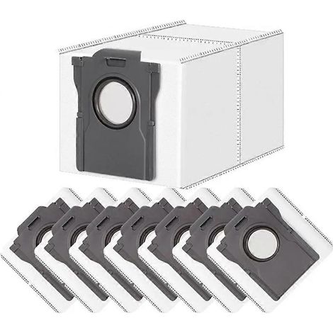 Sac à poussière pour aspirateurs Dreame L10s Plus/L10s Pro Ultra Heat/X50 Ultra/X30 Ultra/X30 Pro/S30 Pro Ultra/X40 Ultra/X40 Pro (1/5)