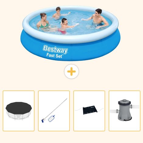 Bestway Bestway Fast Set Ronde - 366x76 cm - 5-pièces  S67 (1/5)