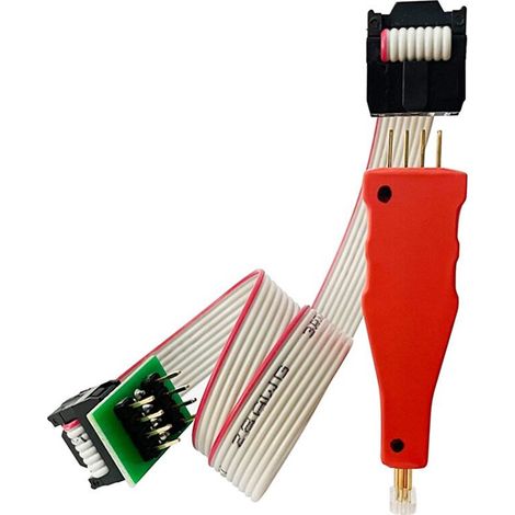 Sonda di test di burnout del chip, cavo di test di burnout del chip per la connessione del programma del quadro strumenti dell'auto TSSOP8 (1/2)