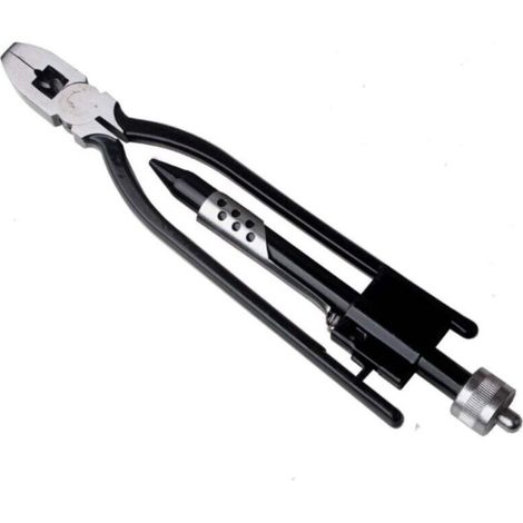 Pince à Freiner, 6 pouces Pince Torsadée pour Fil Pince à Torsader de Sécurité Pince à Fileter avec Ressort Professionnelle Pince de Torsion en Acier à Haute Teneur en Carbone Durable (1/4)