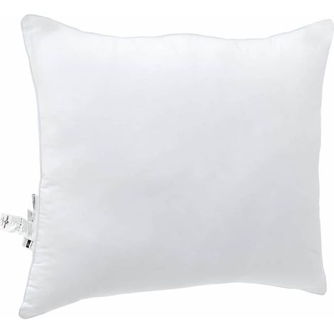 Oreiller avec oreiller Blanc Coton et polyester (1/5)