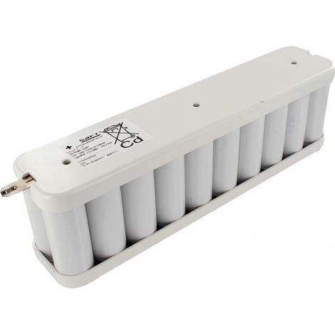 Batterie SAFT 12V 14Ah 10 VT F-2 sous flasque 133789