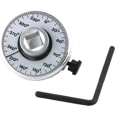 1/2"-Antrieb Drehmomentwinkelmesser für Drehmomentschlüssel 0-360 Grad, gut ablesbar