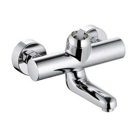 Mezclador monomando de pared PROVITA DN 15 saliente 183 mm, conexiones S cromo KLUDI