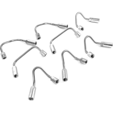 Kit 8 lignes d'injection carburant cylindres 1-8 97378825 compatible GM Chevy 2004.5-2005 6.6L LLY Duramax (1/5)