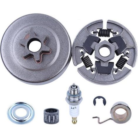 Kit tambour d'embrayage de pignon 3/8 "pour Stihl 017 018 021 023 025 MS170 MS180 MS210 MS230 Roulement à aiguille 1123 640 2003 (1/3)
