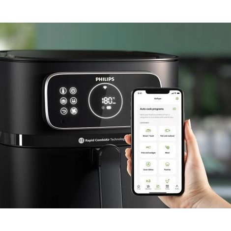 Friteuse air Philips hd9876/90 2200 W capacité 8.3 L (1/3)