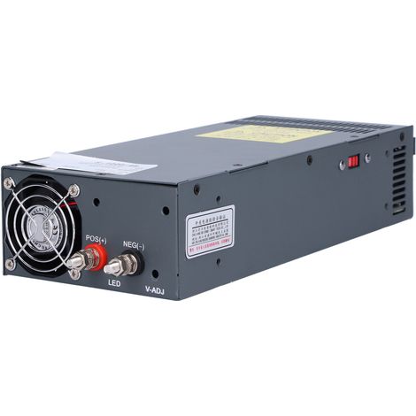 BERM Schaltnetzteil Transformator Geregelter Adapter 1000W 110V/220V Einstellbar für GeräteS-1000-48 (1/5)