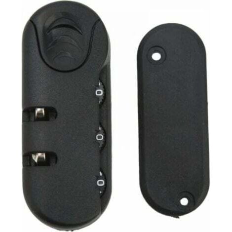 Suitcase Security Lock, Luggage Combination Lock, 3-Digit Combination, High Security Combination Code, Replacement Travel Luggage Lock, Suitable for Suitcases (1/4)