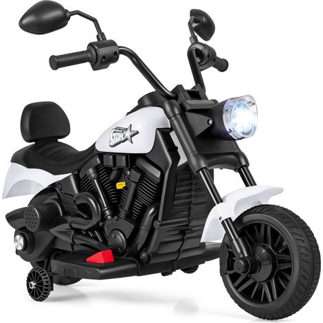 Elektrisches Kinder-Chopper-Motorrad mit Musik und Licht