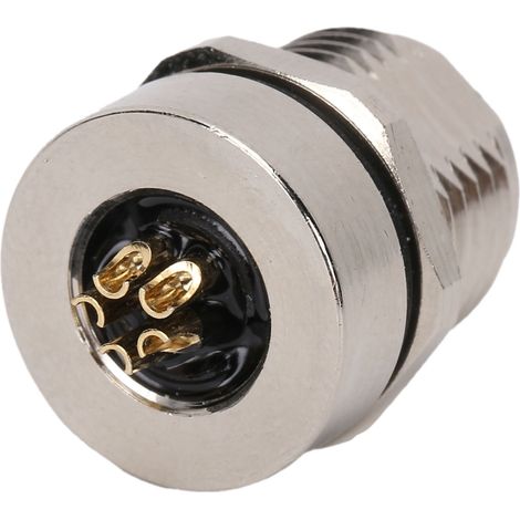 M8FS5 Einbaubuchse M8 IP67 wasserdichter 5-poliger Steckeradapter (1/5)