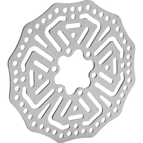 Disque de frein de vélo à effet de friction, rotor de frein à disque 6 trous 140mm pour VTT, vélo de route et autres types de bicyclettes (1/5)