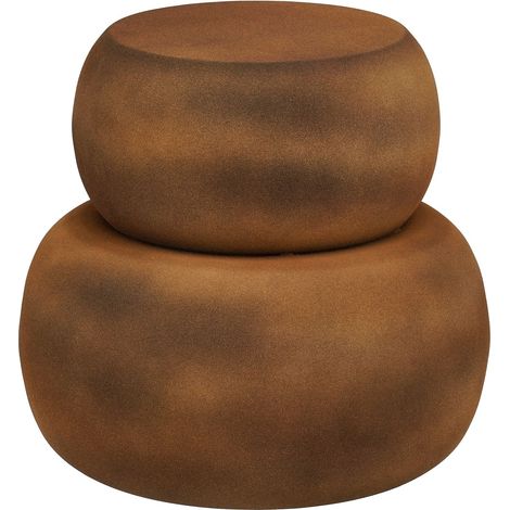 Mica Decorations Table d'appoint Brun H37xl43xL43cm (1/5)