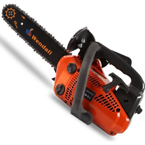 Tronçonneuse à Essence 25 Cc Lame Professionnelle 25 Cm élagueuse Pour La Taille Des Plantes