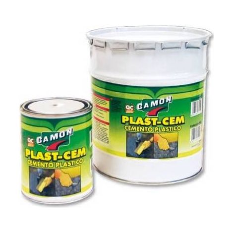 CEMENTO PLASTICO "PLAST-CEM"  PER RIPARAZIONI  NERO Misura: 1 Kg