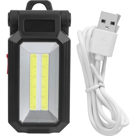 lampe de travail LED COB pliable lampe magnétique à (1/4)