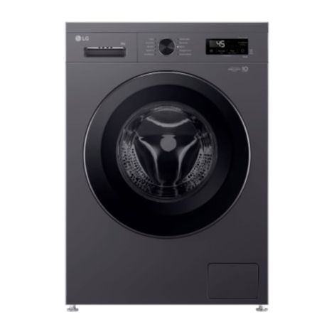Machine à laver hublot LG F84B15MBS 8 kg 1400 tr/min vapeur Direct Drive ThinQ WiFi (1/5)