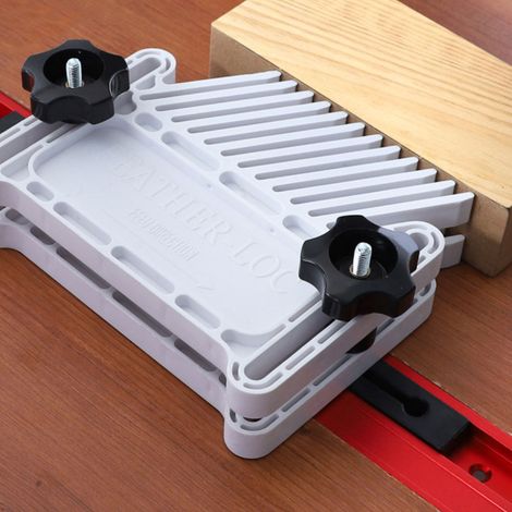 Guide de coupe en plume pour scie circulaire électrique, plastique ABS multifonction, bois (1/5)