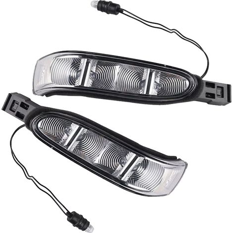 Applicabile a Mercedes-Benz W164 ML GL 05-08 specchietto retrovisore, volante, luce LED laterale A1648200521 (1/4)