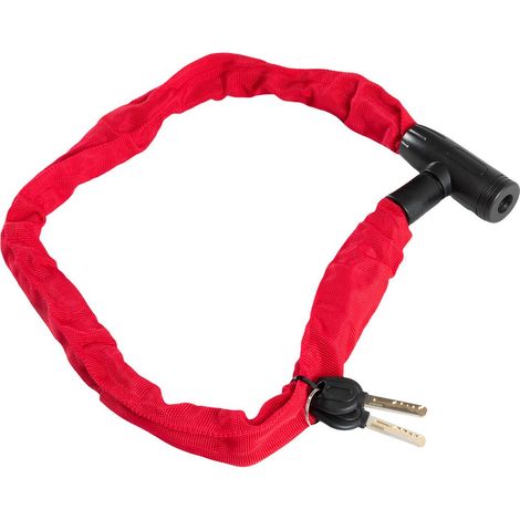 Flex 1000 antifurto a catena moto con serratura a scomparsa - diametro 0,6cm e lunghezza 90cm (1/2)