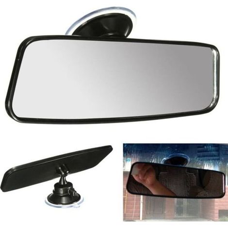 Generic Universel Rétroviseur intérieur verre Remplacement Miroir 20 x 6 x 0.6cm (1/4)
