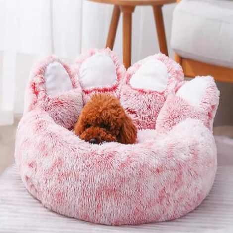 Panier pour Chien 60 cm rose