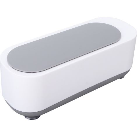 Nettoyeur à ultrasons portable pour bijoux, machine de nettoyage en profondeur compacte pour maison, appareil à ultrasons petite taille, kit de soin des accessoires (1/5)