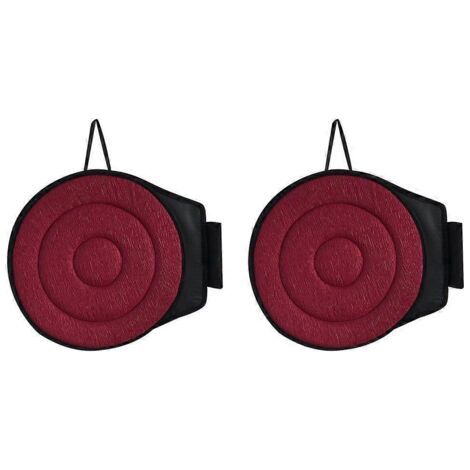 Set mit 2 um 360° drehbaren Sitzkissen, 40 cm (15,7 Zoll) rotes Sitzkissen (1/5)