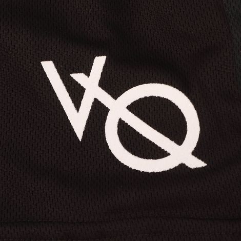 Sportshorts für Herren mit Taschen, atmungsaktivem und schnelltrocknendem Mesh-Gewebe, Kordelzug an den Bündchen, schwarz, Lauf- und Fitnessshorts für Herren, schwarz mit weißem Etikett, Größe L. (1/4)