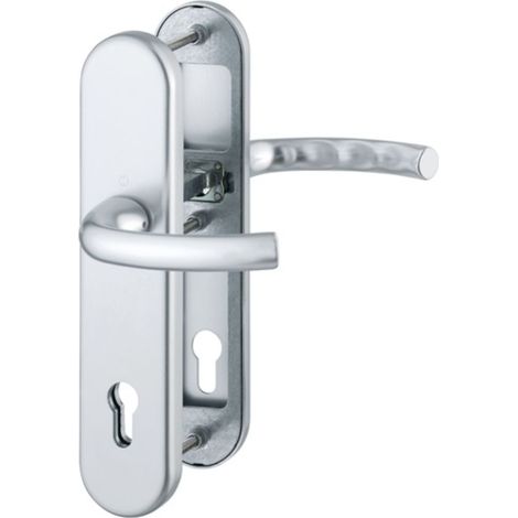 HOPPE  Schutzgarnitur  Tôkyô  1710/3331/3410  Alu.F1  92mm  66-71mm  -  3666828 (1/2)