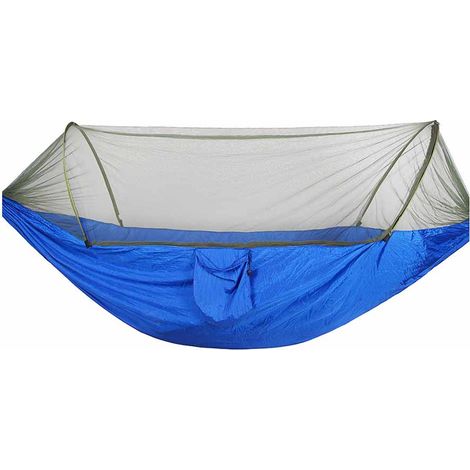 Filet De Hammock En Nylon - Double - Avec Moustiquaire Intégrée - Pour Camping Extérieur - 1 Pièce (1/5)