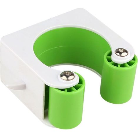 Support mural pour vélo, porte-vélos, support mural peu encombrant, système de rangement pour porte-vélos, intérieur et extérieur, pour vélos de course et VTT (VTT, vert 1pcs) (1/5)