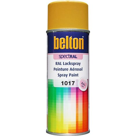 Bombe peinture - AUTO K - RAL 1017 - Jaune Safran - 400 ml - Mat