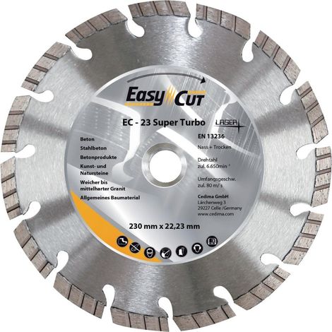 Trennscheibe Diamant EC-23 150x2,2x10x22,23mm CEDIMA (1/3)