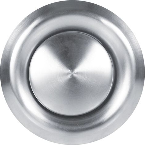 Ventilation Grille, Stainless Steel Air Vent Adjustable Extractor Vent Round Vent for Home Ceiling, Sizes(125mm) MUMU (1/3)