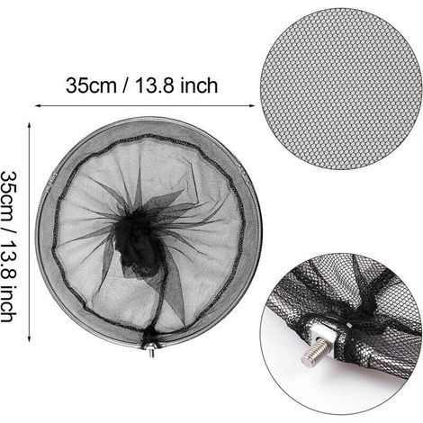 Poolskimmer mit Teleskopstiel aus Edelstahl, 150 cm Teleskop-Laubrechen, Poolnetz, geeignet zur Reinigung von Schwimmbecken, Teichen, Spas und Whirlpools. (1/3)