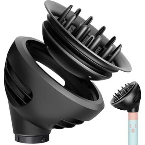 Wave+Curl Diffusor für Dyson Airwrap HS01, HS05 und HS08, Düse für Dyson Airwrap, Umbausatz für den Dyson Airwrap Styler zum Haartrockner (1/5)
