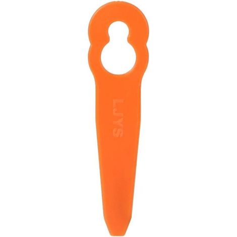 Fdit 24-teiliges Rasenmäher-Ersatzmesser-Set aus Kunststoff, geeignet für 2-2