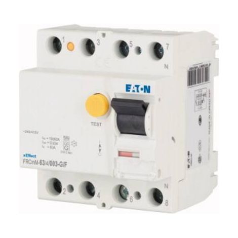 Eaton Y7-187410 FRCMM-63/4/003-G/F Disjoncteur différentiel triphasé G/F 63 A 0.003 A (1/3)