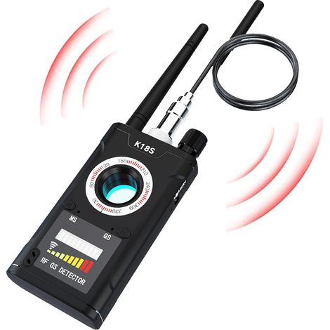 Voyage, traceurs GPS, détecteur professionnel de caméras cachées et voitures Compact et facile à utiliser pour une confidentialité optimale et une tranquillité d'esprit totale (1/5)
