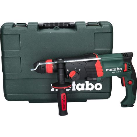 Metabo – Perforateur burineur SDS plus 2,9J 850W – Marteau combiné 3 fonctions – Changement rapide SDS Plus – Pour béton et pierre (1/10)