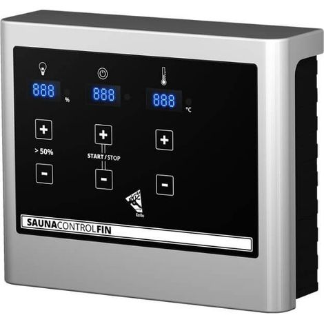 Steuergerät easy finnisch für 4,5+ 9 KW Leistung,schwarz (1/4)
