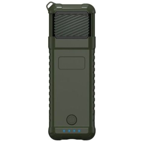 Max Repel,Anti-Moustiques Portable Électrique,Anti-Moustiques de Exterieur,9600 mAh Alimentation Électrique Mobile,Température de Chauffe 130 à 165℃,Camping,Randonnée (1/4)