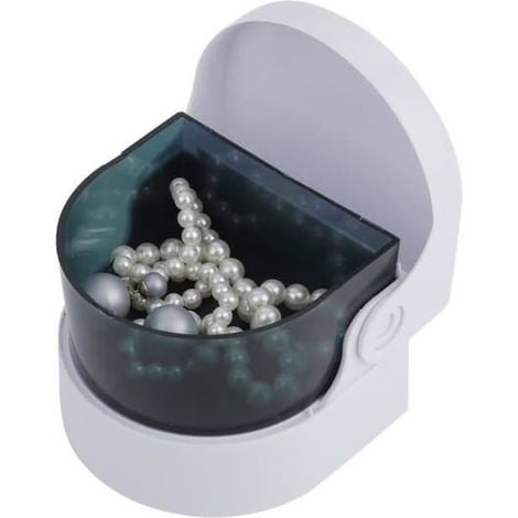 Mini nettoyeur ultrasonique sans fil pour bijoux, prothèses dentaires et bagues : nettoyage professionnel (1/4)