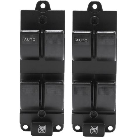 2x Neuer elektrischer Fensterheberschalter vorne links, passend für 6er 2003-2005 BL4E-66-350A