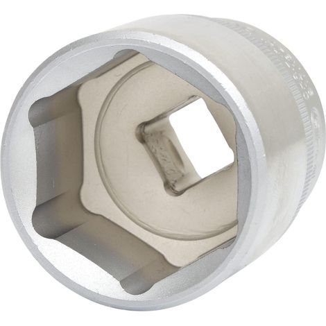 x 36mm Hex Socket, Chrome Vanadium Steel, 6-Point Profile, For Automotive Mechanics (1/4)