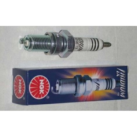 Bougie Iridium - Électrode Centrale 0,6 mm - Compatible Moto 600 à 1700 cm³ - Lot de 1 (1/2)